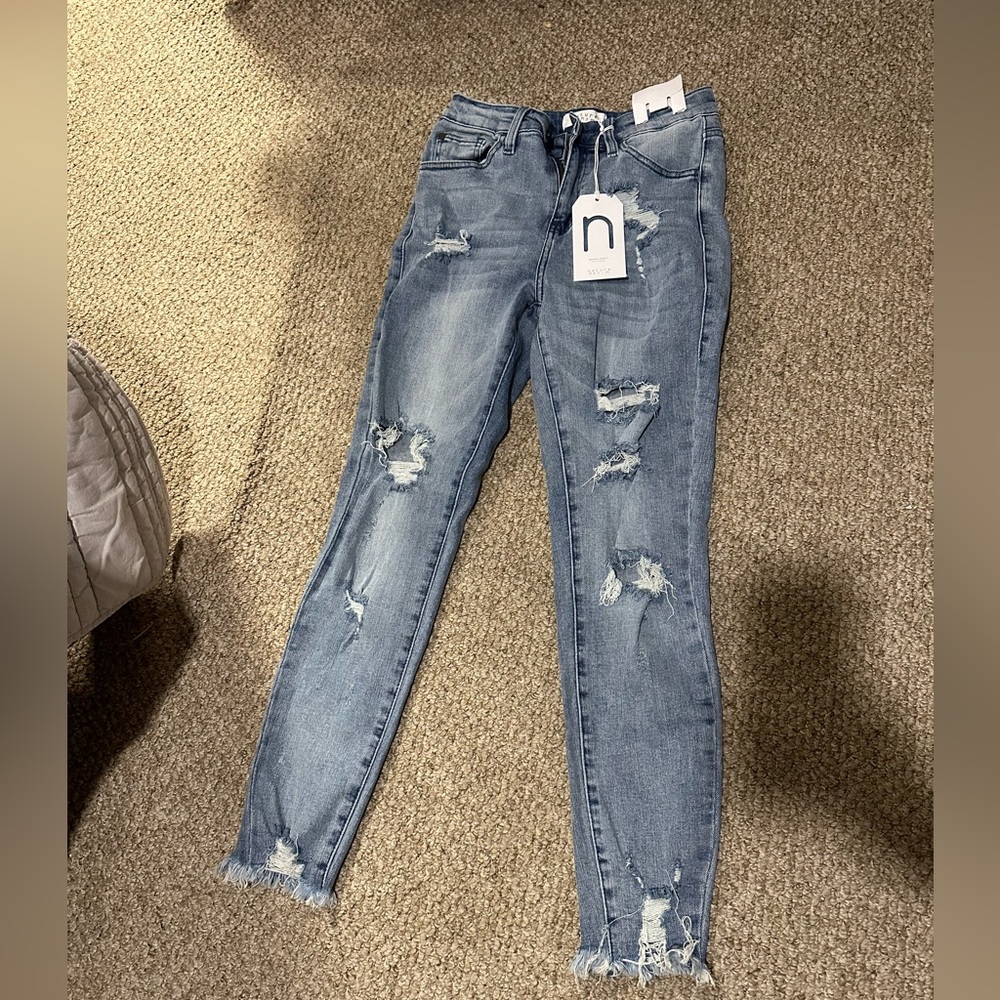 Nature Denim High Rise Skinny Jeans